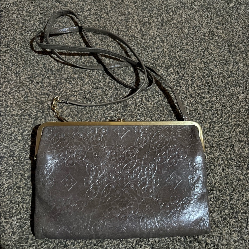 HOBO Unique Hard to find Crossbody XL Lauren wallet